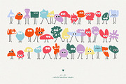 Shape Set - Cute Emotion 80 pieces, an Object Graphic by line & plane (Thumbnail 4 of 6)