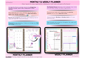 All-in-One Digital Planner, a Design Template by Ink Gallery (Thumbnail 3 of 9)