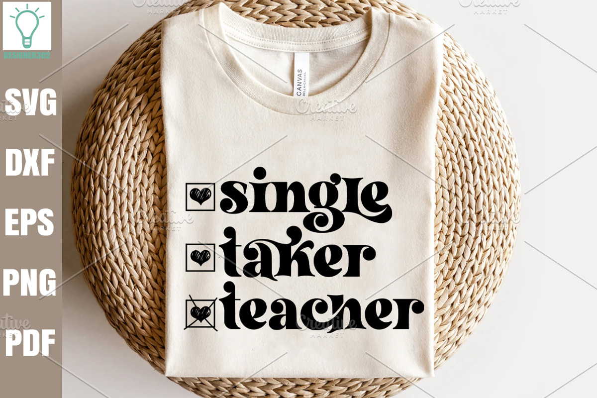 Boho Teacher SVG Bundle, Teacher SVG, a Graphic by Designer302 (Photo 11 of 17)