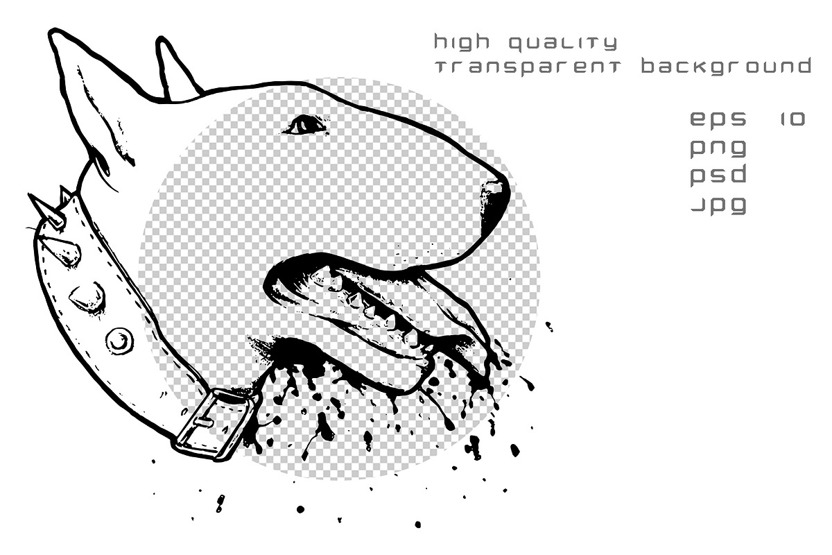 33 DOGS hand drawn illustrations, an Animal Illustration by AnastasiyaOleynik (Photo 5 of 7)