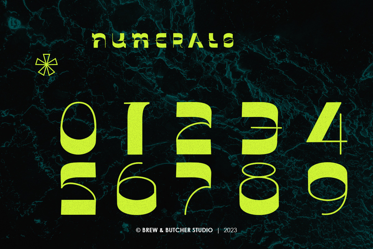 Cenko | Display Typeface, a Slab Serif Font by Brew & Butcher Studio (Photo 3 of 10)
