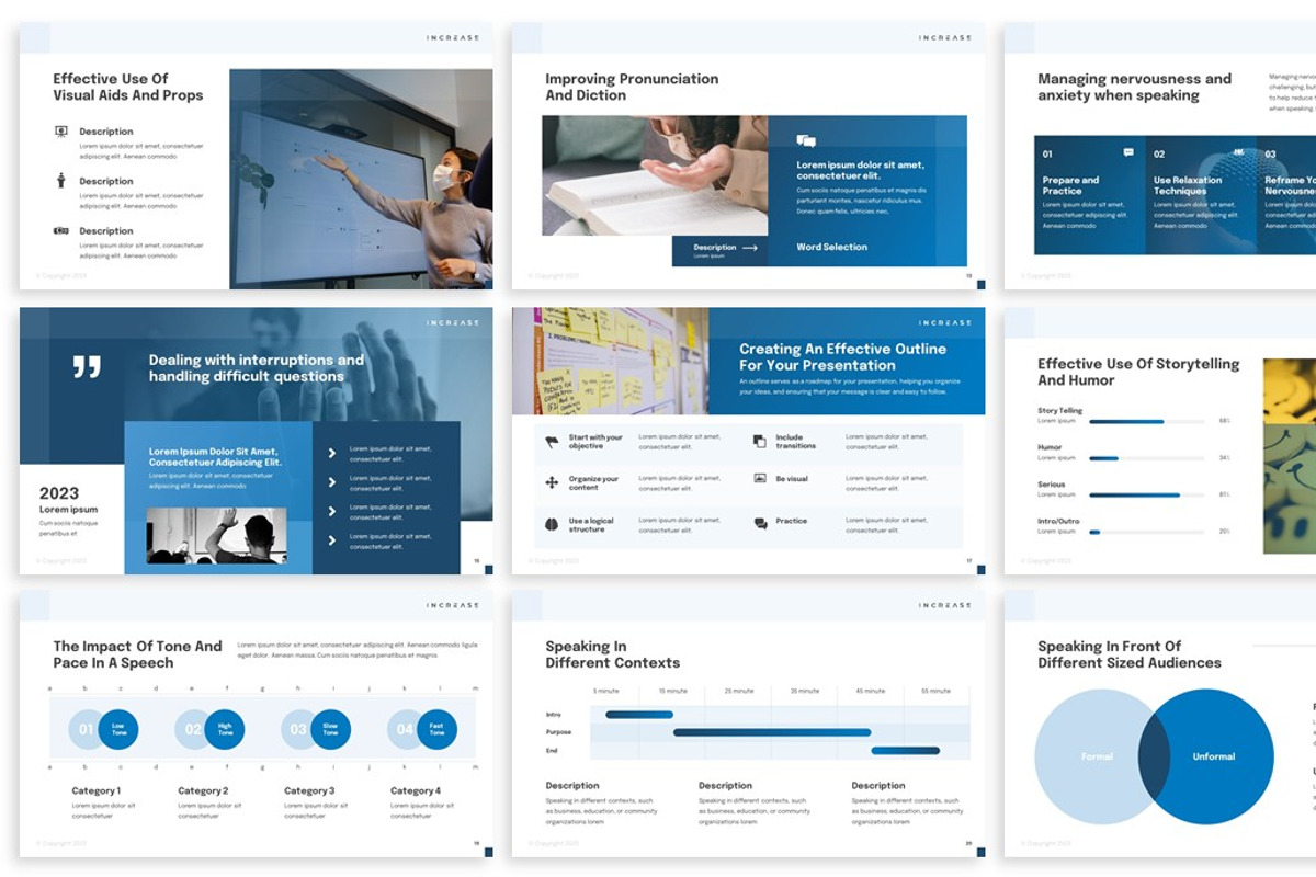 Increase - Public Speaker Powerpoint, a Presentation Template by SlideFactory (Photo 3 of 4)