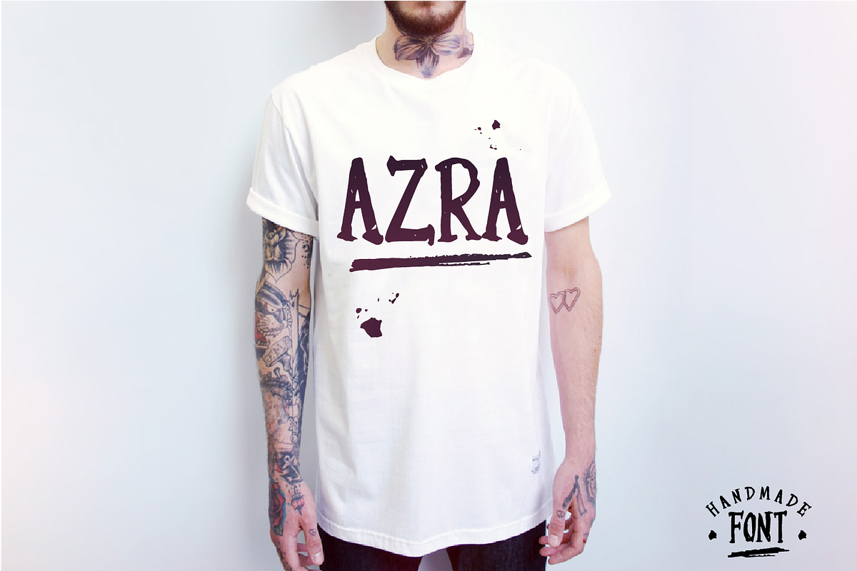 Azra Typeface preview 5