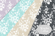 Seamless Lace Floral Patterns, a Pattern Graphic by Sveta Aho (Thumbnail 3 of 6)