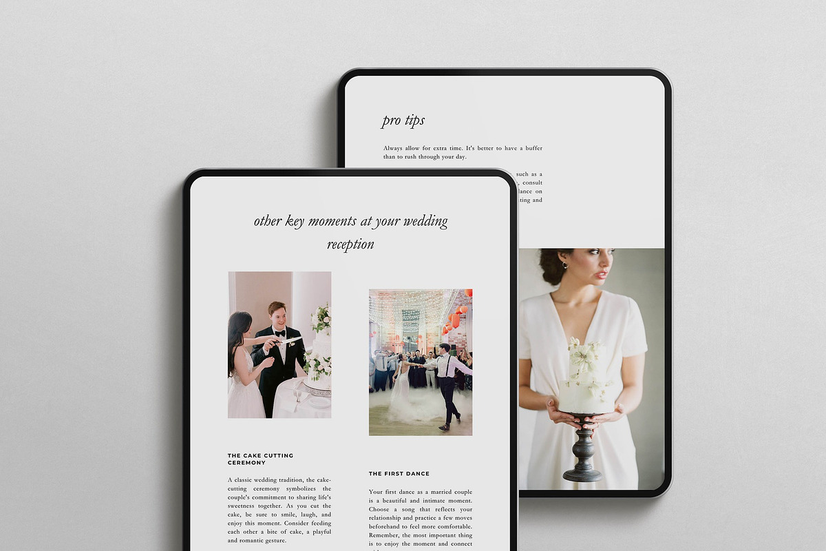 Wedding Welcome Guide Canva Template, a Magazine Template by Cagdas Yoldas (Photo 3 of 9)