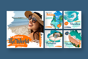 Travel - Instagram Post Template, a Social Media Template by UnicodeID (Thumbnail 2 of 5)