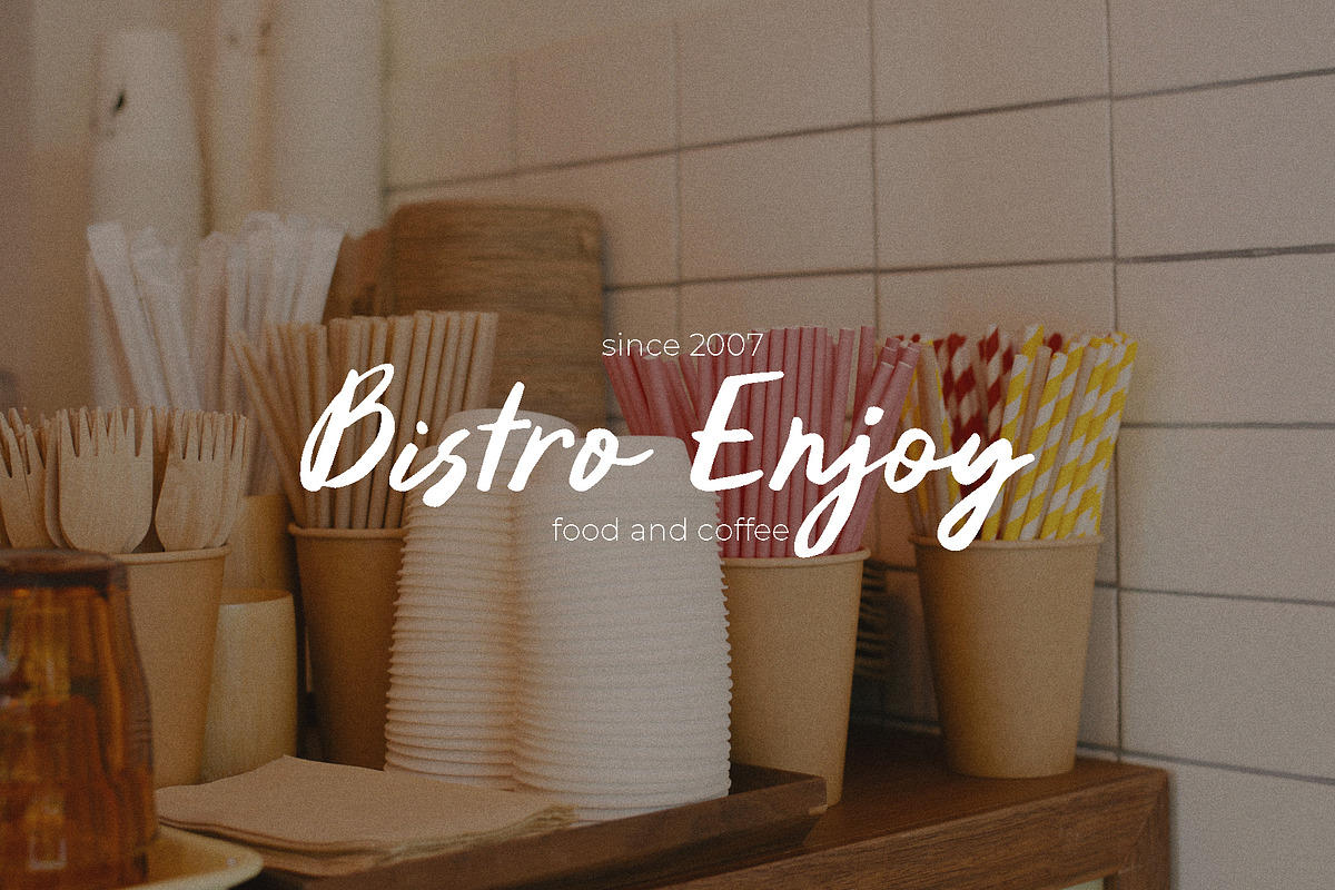 Definitely yes! handwritten font, a Handwritten Font by BilberryCreates (Photo 11 of 12)