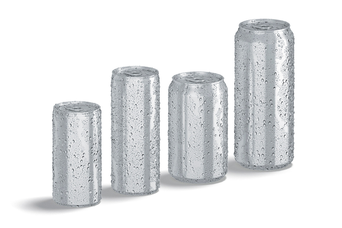 Aluminium Soda Can Set 3D Model, an Object 3D Model by rebrandy (Photo 1 of 11)