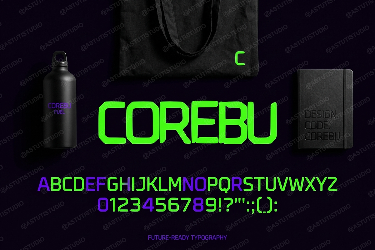 Corebu | Elegant Modern Serif Typefa, a Serif Font by Astuti Studio (Photo 23 of 25)