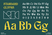 Broone Font, a Serif Font by Asenbayu (Thumbnail 5 of 13)