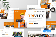 Trivlex - Construction Keynote, a Presentation Template by MtvtdArt (Thumbnail 1 of 6)