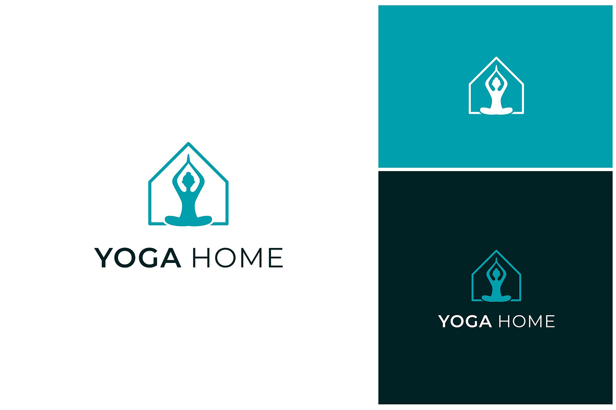 Yoga Home Meditation Logo, a Branding & Logo Template by ika trisiana (Photo 2 of 2)
