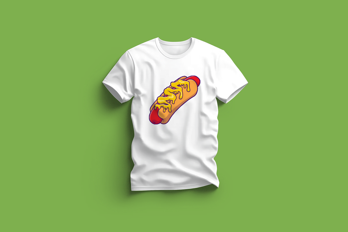 Melted Cheese Hotdog Cartoon, a Food Illustration by Artstorystudio (Photo 3 of 3)