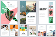 A4 Portal Modern Powerpoint Template, a Presentation Template by Reshapely (Thumbnail 2 of 18)