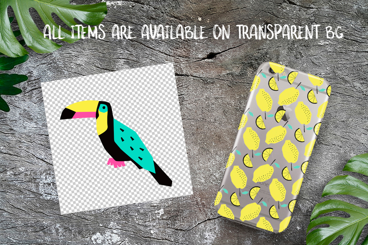 Summer graphic collection, a Texture Illustration by EkaterinaKiriy (Photo 8 of 9)