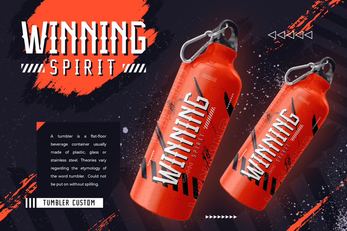 Marlivane, a Sans Serif Font by kerismaker (Photo 6 of 12)
