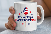 Rocket Pops & Patriotism SVG, an Illustration by Awieee1 (Thumbnail 3 of 4)
