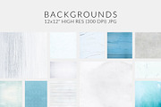 Sweet Baby Blue Desk Scene Creator, a Pens & Pencil Mockup by Storyteller Design (Thumbnail 7 of 8)
