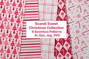 Scandi Christmas Patterns Collection