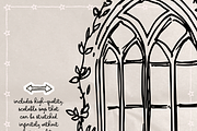 Vintage Fashion Clipart, Clothing, an Object Illustration by The October Creative (Thumbnail 3 of 6)