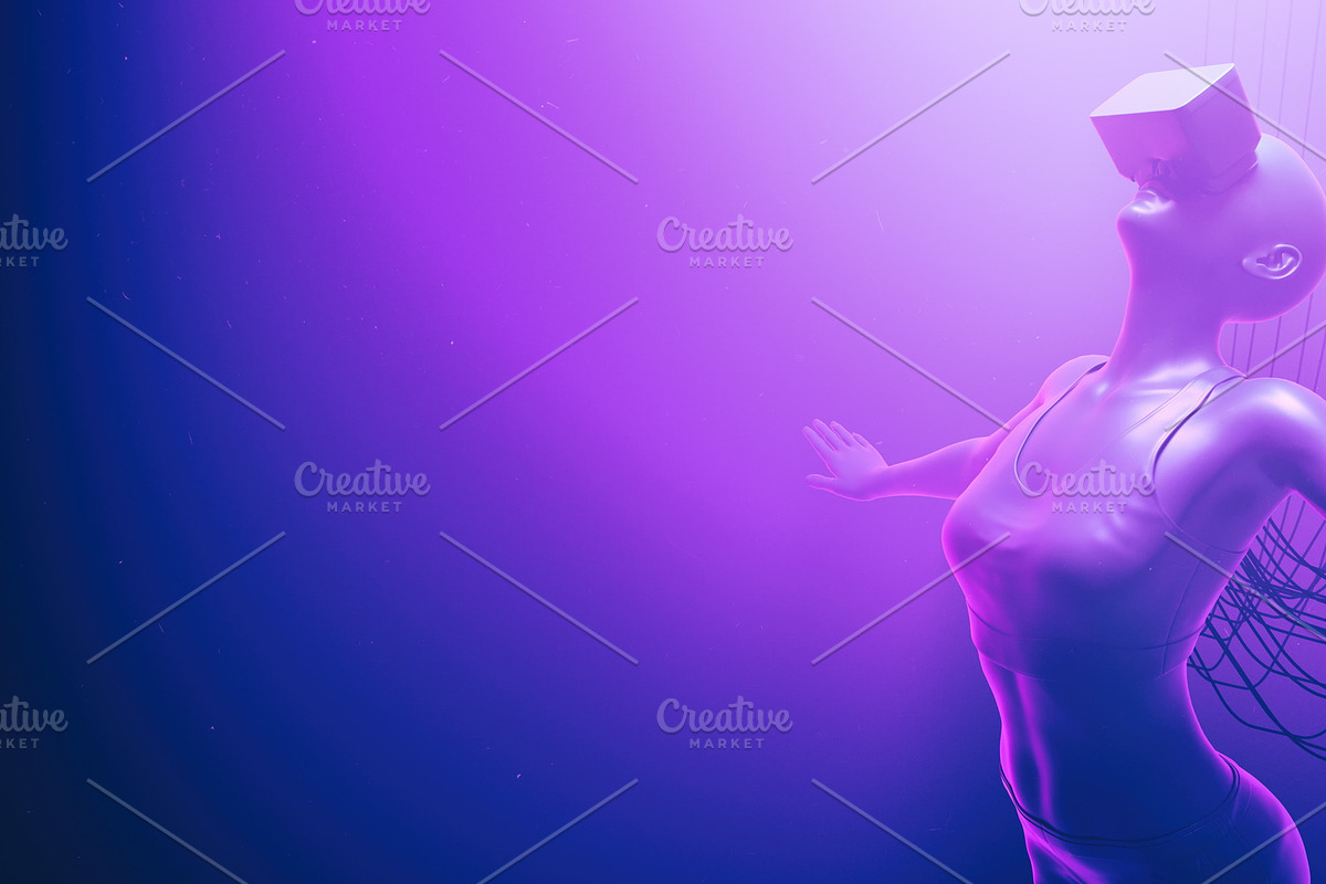 Metaverse, a Person Illustration by GarryKillian (Photo 2 of 14)