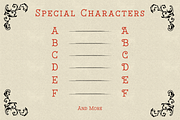 Brantley Lodge - Typewriter, a Font by BearyType Studio (Thumbnail 4 of 9)