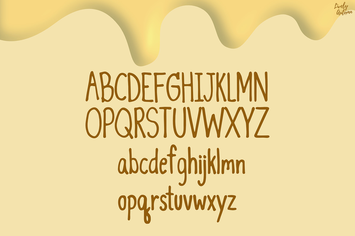 Buttercream | Handwritten Font, a Handwritten Font by LivelyAutumn11.11 (Photo 2 of 5)