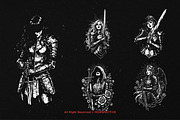 10 Bundle Dark Art Women Soldier, an Illustration by Morspective (Thumbnail 5 of 7)