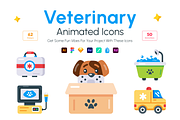Animated Veterinary Icons, a Duotone Icon by Prosymbols (Thumbnail 1 of 7)