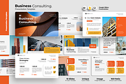 Business Consulting - Google Slides, a Presentation Template by Iqsiart Studio (Thumbnail 1 of 3)