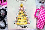 Christmas Pencil Tree Teacher Png, an Illustration by Designworld (Thumbnail 1 of 5)