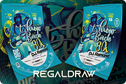 Throw Back 80s Flyer, a Flyer Template by regalDRAW (Thumbnail 2 of 3)