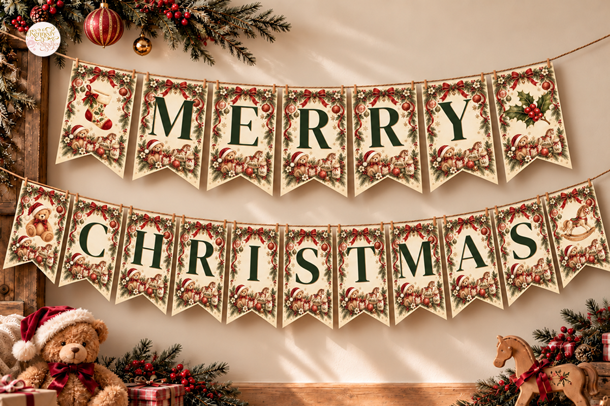 Christmas Baby Shower Bundle Canva, a Marketing Template by KennedyStudio (Photo 7 of 22)