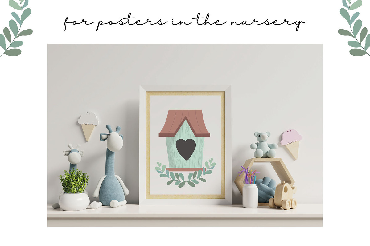 Easter cute bunny clipart, an Animal Illustration by SleptArt (Photo 8 of 8)