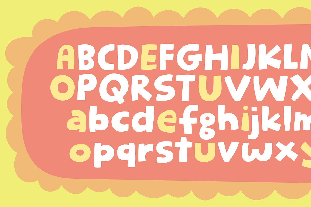 Sing A Song!, a Font by pizzadudedotdk (Photo 9 of 10)