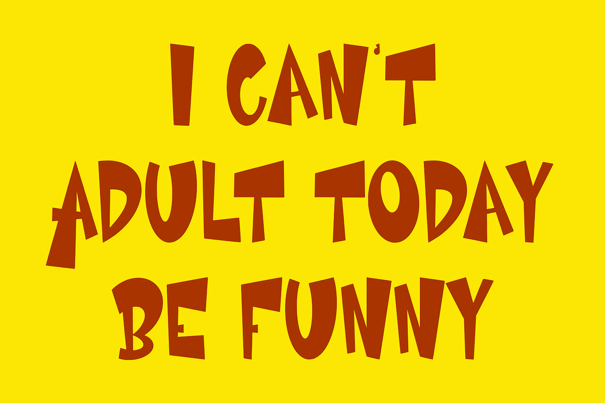 Boozley Cartoon Display Font, a Handwritten Font by Maulana Creative (Photo 2 of 7)