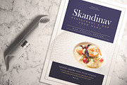Classy Food Menu, a Flyer Template by KMZVR.Lab (Thumbnail 2 of 5)