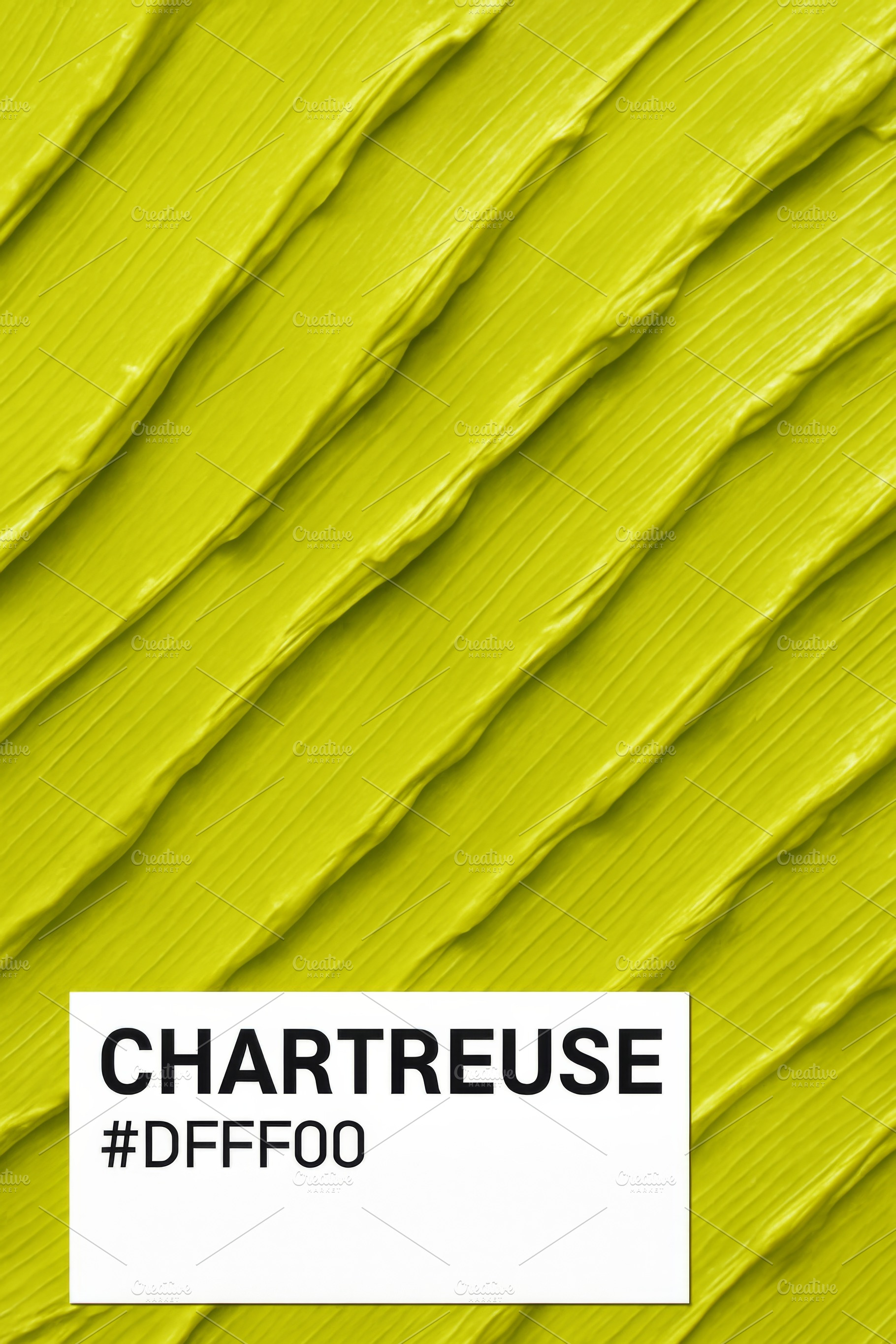 Chartreuse color monochrome lime pai, a Photo by Dvoevnore photos