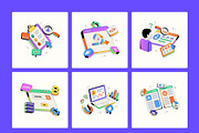 90 Digital Product UX Illustrations, a Technology Illustration by Creative Stall (Thumbnail 12 of 13)