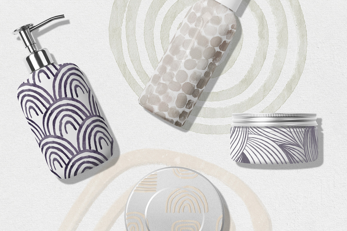 Kanso Japandi Organic Patterns, a Pattern Graphic by mila_leev (Photo 15 of 19)