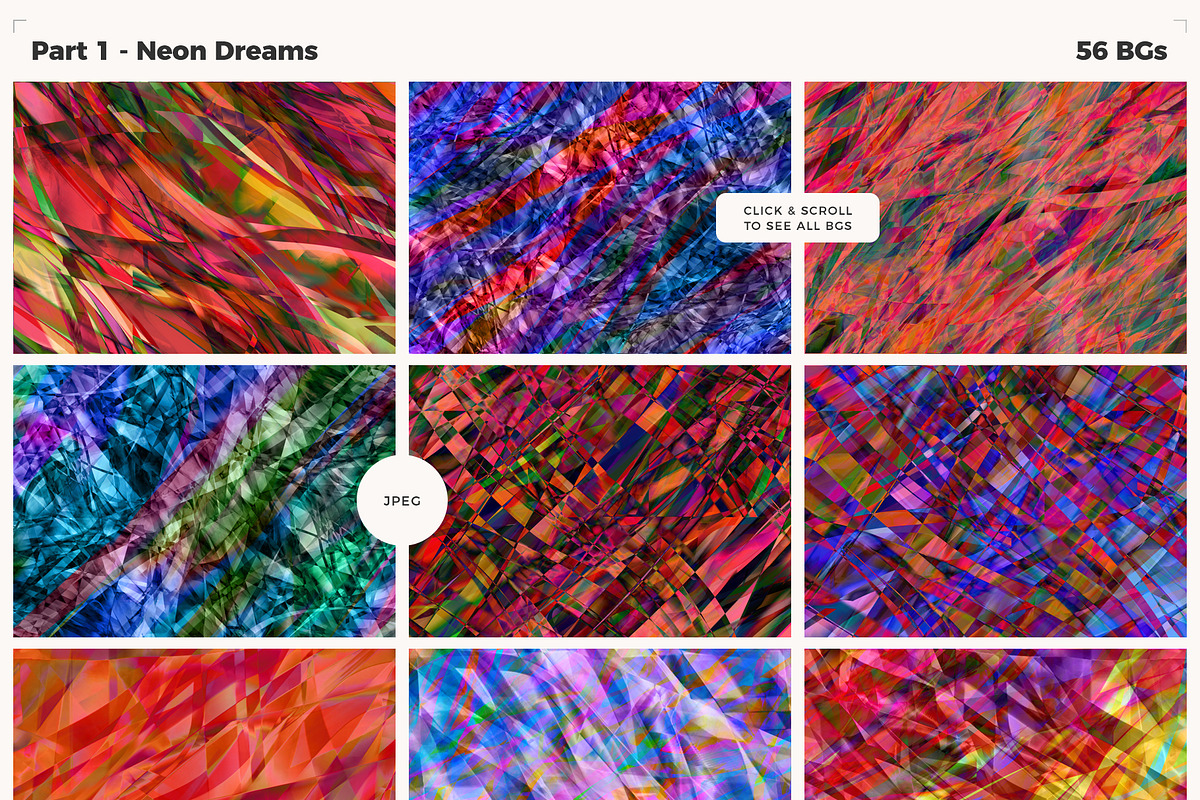 Hyperspace: 275 Abstract Backgrounds, a Texture Graphic by Digital Space (Photo 11 of 16)