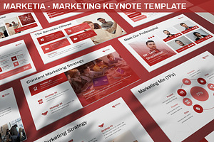 Marketia - Marketing Keynote, a Presentation Template by SlideFactory
