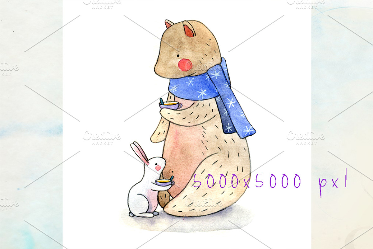 Best friends forever, an Animal Illustration by Vavavka (Photo 9 of 10)