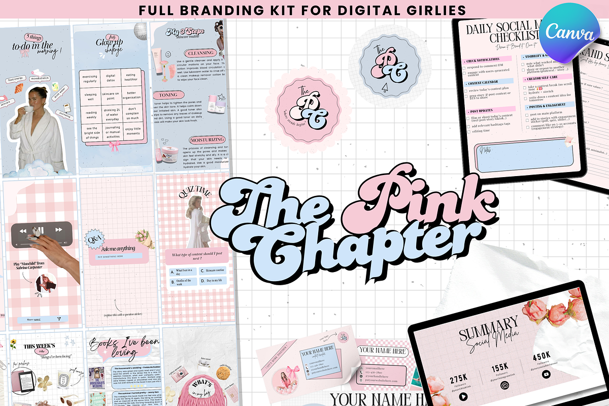 Ultimate Branding Kit for Instagram, a Social Media Template by PixelBloomClub (Photo 1 of 7)