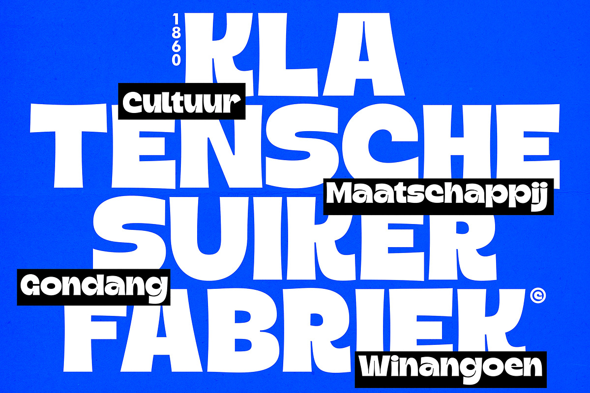 Sadenly - Inktraped Bold Font, a Sans Serif Font by Bentype Studio (Photo 4 of 7)