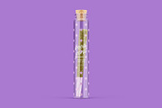 Weed Joint in Glass Tube Mockup, a Product Mockup by easymock 2 (Thumbnail 9 of 12)