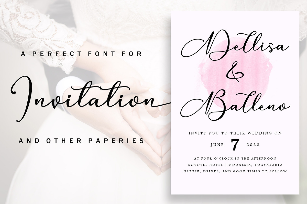 Anything Script || 8 Fonts preview 6