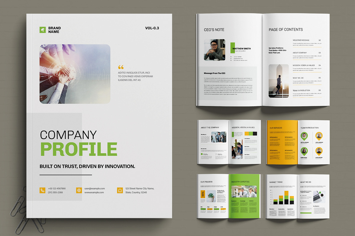 Modern Corporate Company Profile