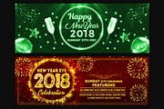 New Year Facebook Cover, a Social Media Template by Creative  designer (Thumbnail 7 of 7)
