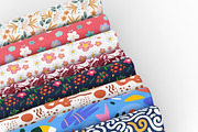 Shabby Chic Fabric Mockup, an Advertising Mockup by GraphicVil (Thumbnail 5 of 9)